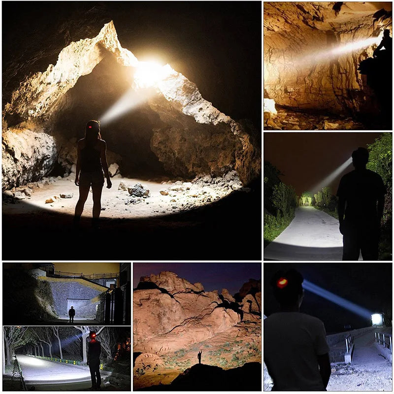 LED Headlamp Rechargeable