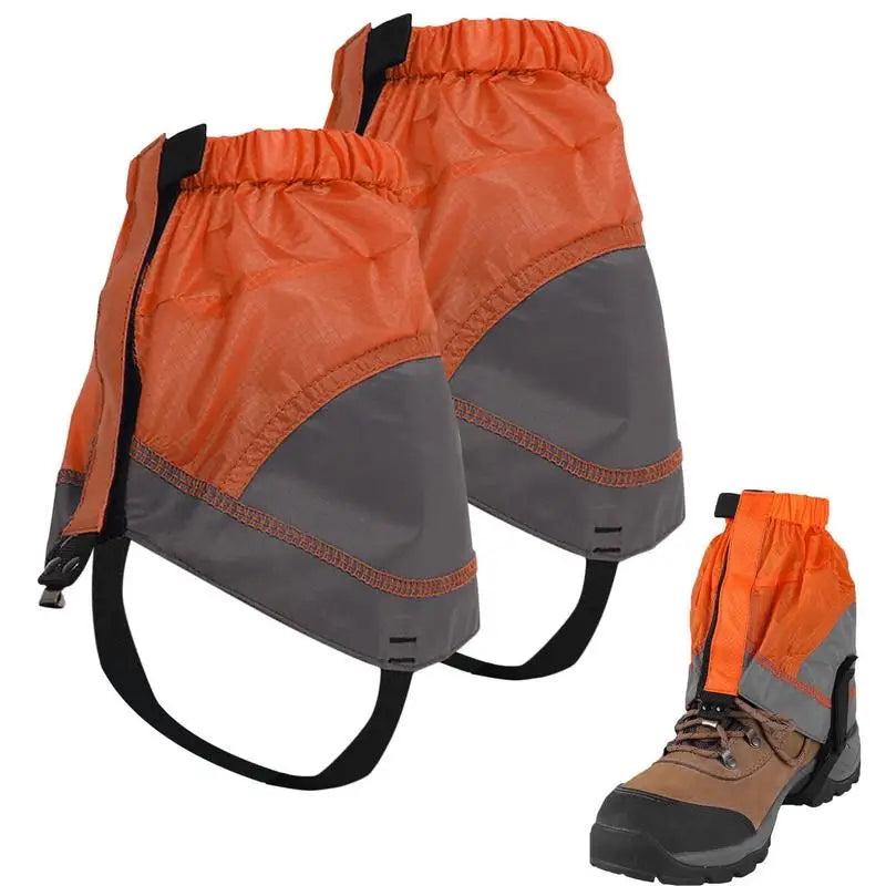 Motorcycle Snow Boot Gaiter Outdoor Leg Gaiters With Elastic Band Hiking Climbing Hunting Leg Cover Shoes Gaiters For Women Men