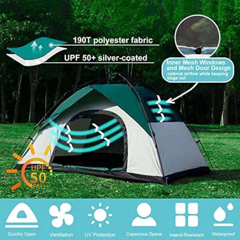 2/4 Person Family Tent