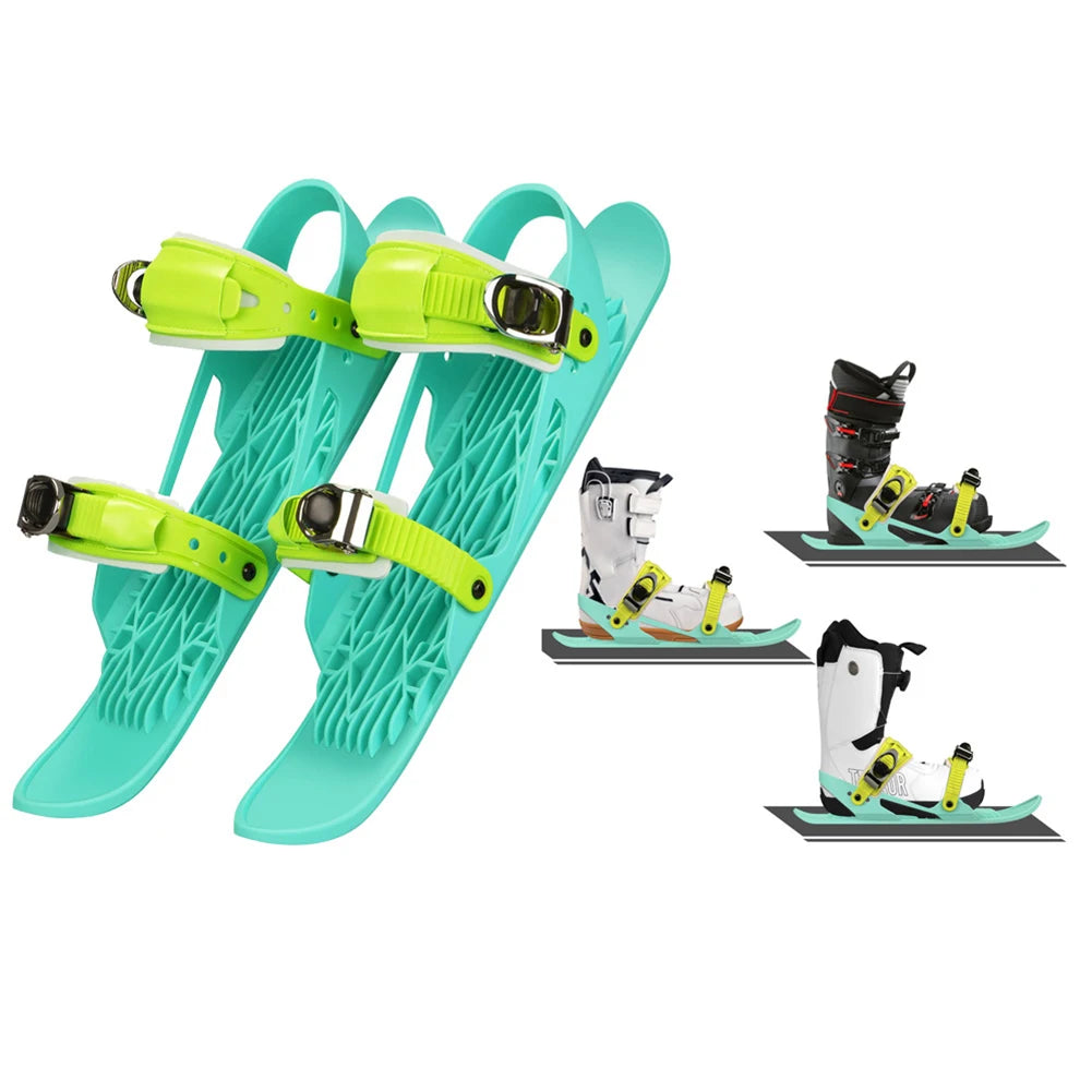 Mini Short Ski Snowboard Boots