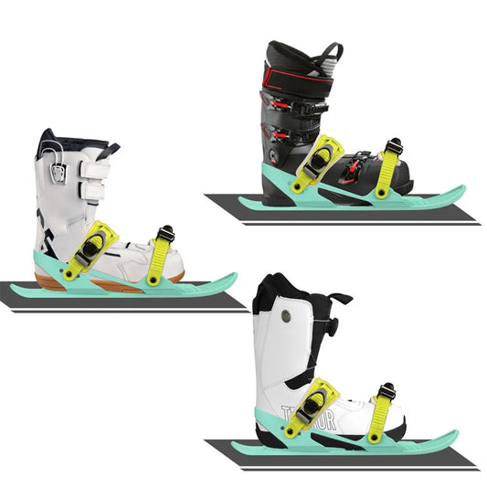 Mini Short Ski Snowboard Boots